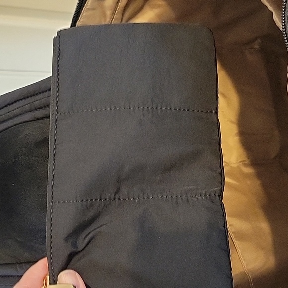 Black Quilted Tote Bag Large NWT - Picture 11 of 16